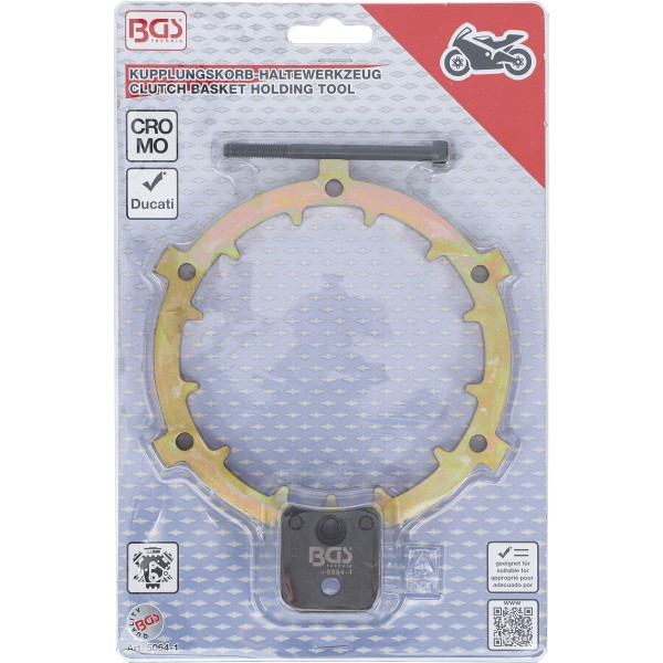 BGS Technic Clutch Basket Holding Tool | for Ducati | Steel Version BGS Technic Clutch Basket Holding Tool | for Ducati | Steel Version