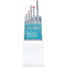 BGS Technic Masonry Drill Set | 4 - 8 mm | 5 pcs.