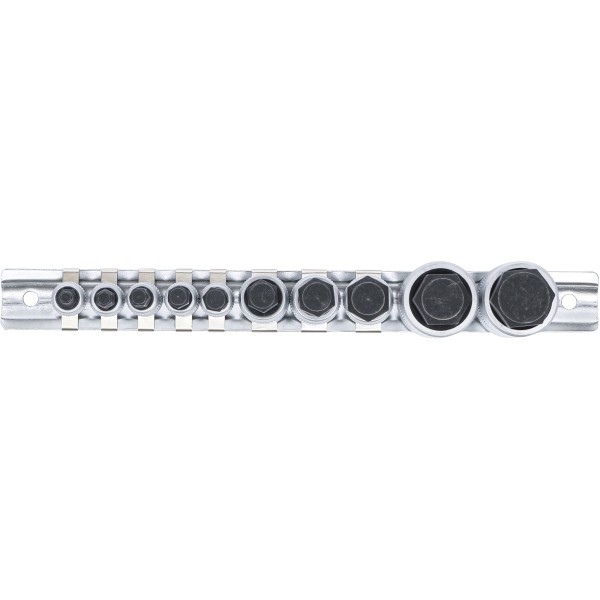 BGS Technic Bit Socket Set | extra short | internal Hexagon 4 - 19 mm | 10 pcs. BGS Technic Bit Socket Set | extra short | internal Hexagon 4 - 19 mm | 10 pcs.