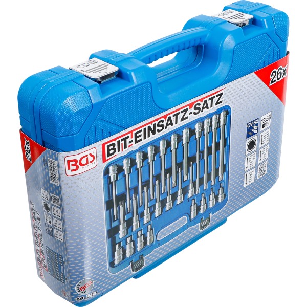 BGS Technic Bit Socket Set | 12.5 mm (1/2 BGS Technic Bit Socket Set | 12.5 mm (1/2