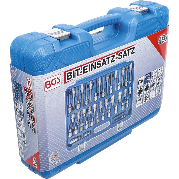 BGS Technic Bit Socket Set | 12.5 mm (1/2 BGS Technic Bit Socket Set | 12.5 mm (1/2