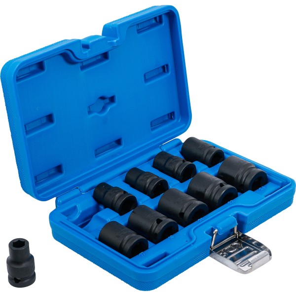 BGS Technic Impact Socket Set, Hexagon | 12.5 mm (1/2 BGS Technic Impact Socket Set, Hexagon | 12.5 mm (1/2