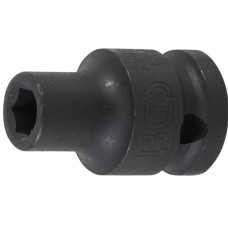 BGS Technic Impact Socket, Hexagon | 12.5 mm (1/2
