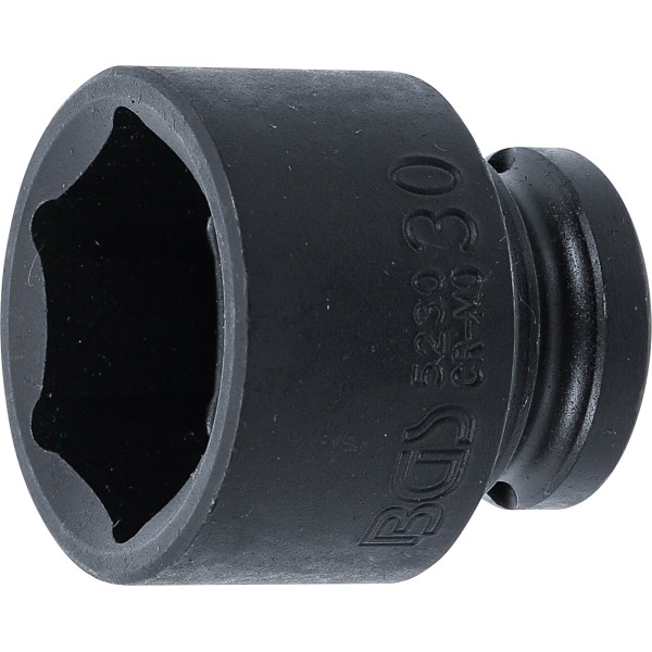 BGS Technic Impact Socket, Hexagon | 12.5 mm (1/2 BGS Technic Impact Socket, Hexagon | 12.5 mm (1/2