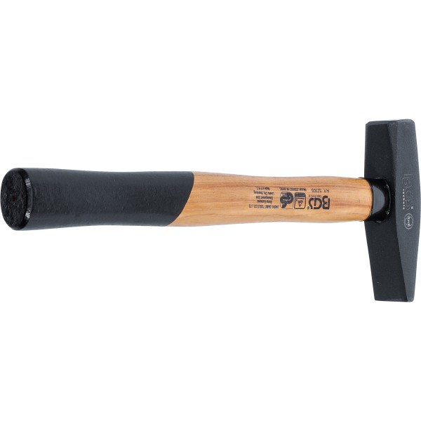 BGS Technic Machinist's Hammer | Hickory Handle | DIN 1041 | 500 g BGS Technic Machinist's Hammer | Hickory Handle | DIN 1041 | 500 g