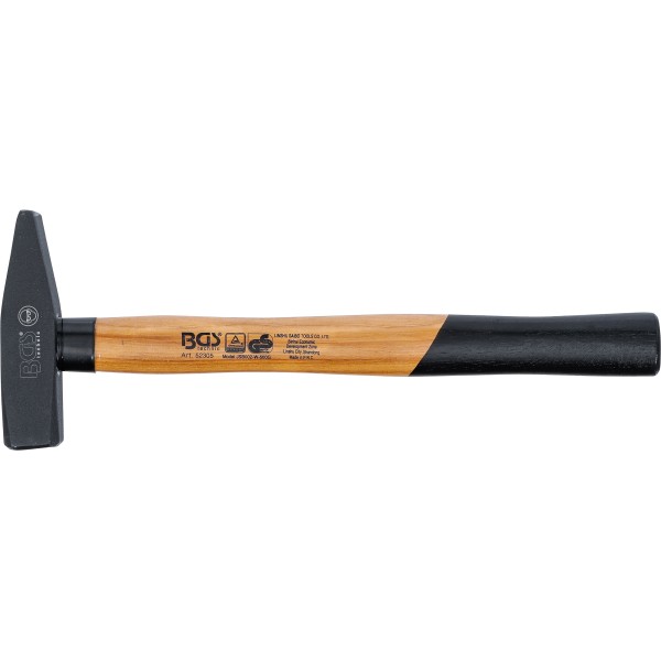 BGS Technic Machinist's Hammer | Hickory Handle | DIN 1041 | 500 g BGS Technic Machinist's Hammer | Hickory Handle | DIN 1041 | 500 g