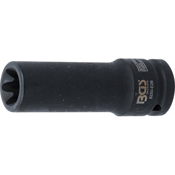 BGS Technic Impact Socket E-Type, deep | 20 mm (3/4 BGS Technic Impact Socket E-Type, deep | 20 mm (3/4