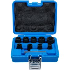 BGS Technic Twist Socket Set (Spiral Profile) / Screw Extractor | 10 mm (3/8