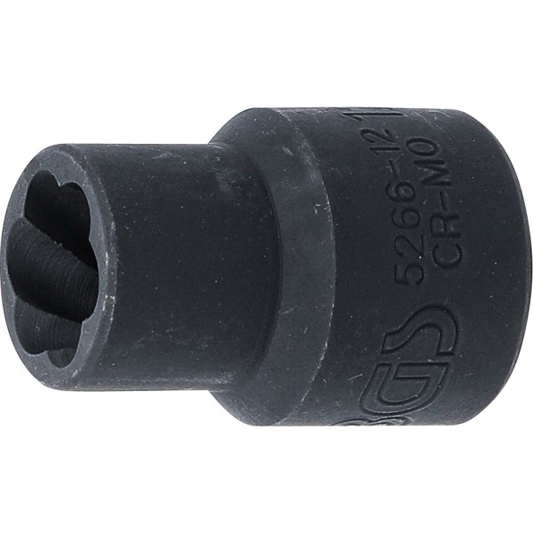 BGS Technic Twist Socket (Spiral Profile) / Screw Extractor | 12.5 mm (1/2 BGS Technic Twist Socket (Spiral Profile) / Screw Extractor | 12.5 mm (1/2