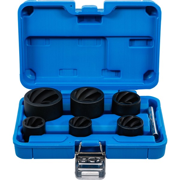 BGS Technic Twist Socket Set (Spiral Profile) / Screw Extractor | 12.5 mm (1/2 BGS Technic Twist Socket Set (Spiral Profile) / Screw Extractor | 12.5 mm (1/2