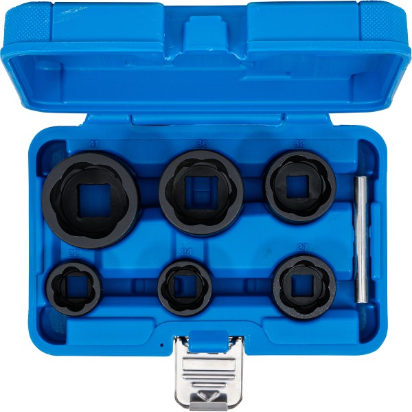 BGS Technic Twist Socket Set (Spiral Profile) / Screw Extractor | 12.5 mm (1/2 BGS Technic Twist Socket Set (Spiral Profile) / Screw Extractor | 12.5 mm (1/2