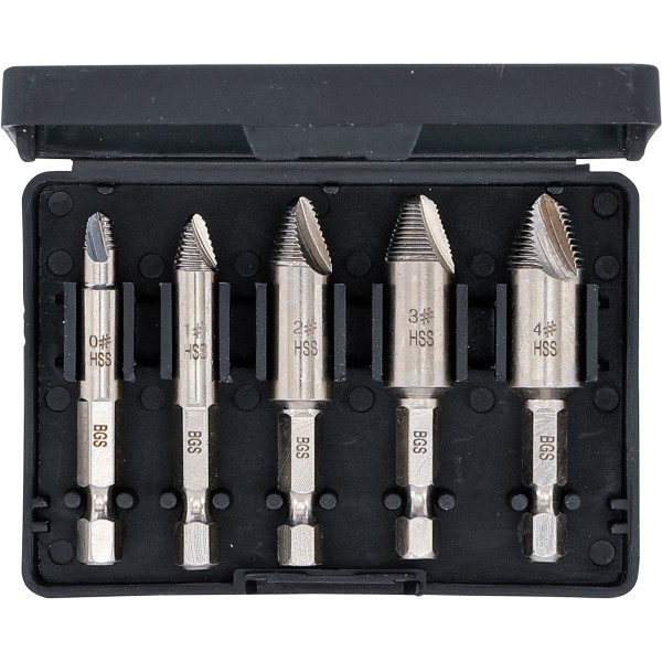 BGS Technic Screw Extractor Set | 5 pcs. BGS Technic Screw Extractor Set | 5 pcs.