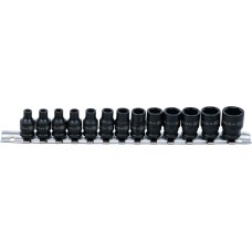 BGS Technic Impact Socket Set, Hexagon | 6.3 mm (1/4