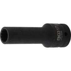 BGS Technic Impact Socket 12-point, deep | 20 mm (3/4
