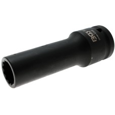 BGS Technic Impact Socket 12-point, deep | 20 mm (3/4