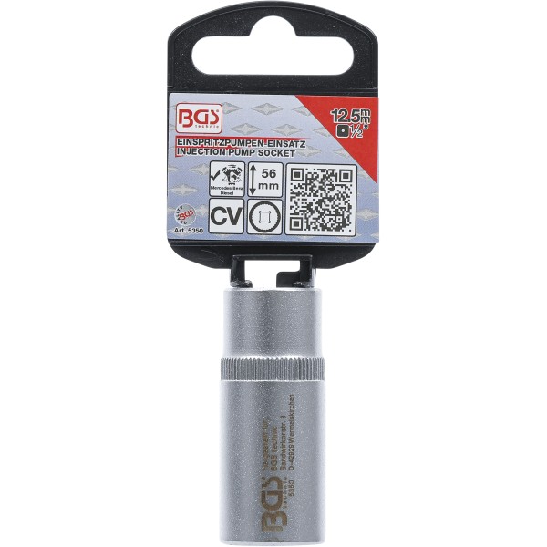 BGS Technic Spline Socket for Mercedes Diesel Engine Injection Pumps | 33 teeth BGS Technic Spline Socket for Mercedes Diesel Engine Injection Pumps | 33 teeth