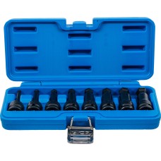 BGS Technic Impact Bit Socket Set | length 75 mm | 12.5 mm (1/2