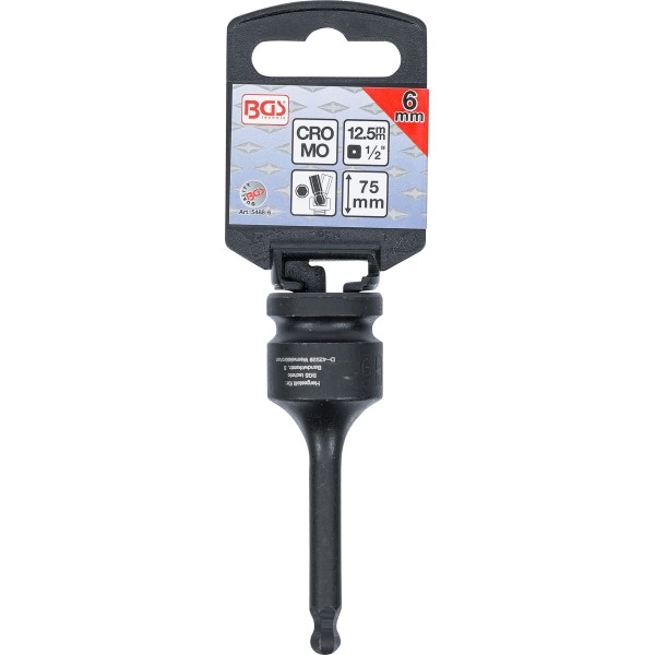 BGS Technic Impact Bit Socket | length 75 mm | 12.5 mm (1/2 BGS Technic Impact Bit Socket | length 75 mm | 12.5 mm (1/2