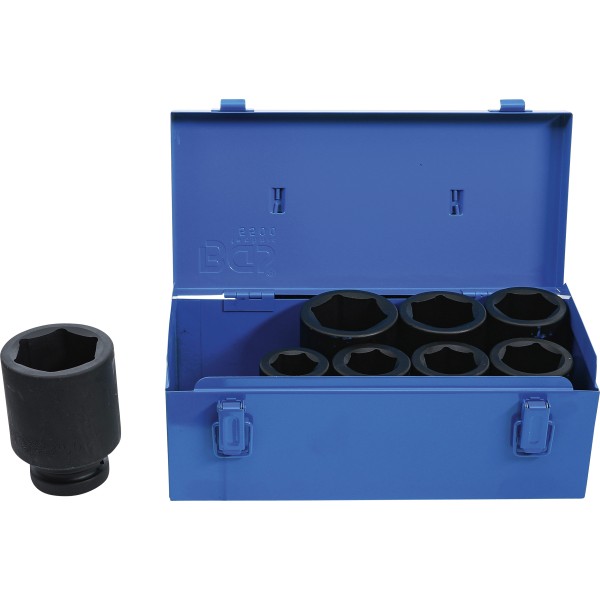 BGS Technic Impact Socket Set, Hexagon, deep | 25 mm (1 BGS Technic Impact Socket Set, Hexagon, deep | 25 mm (1