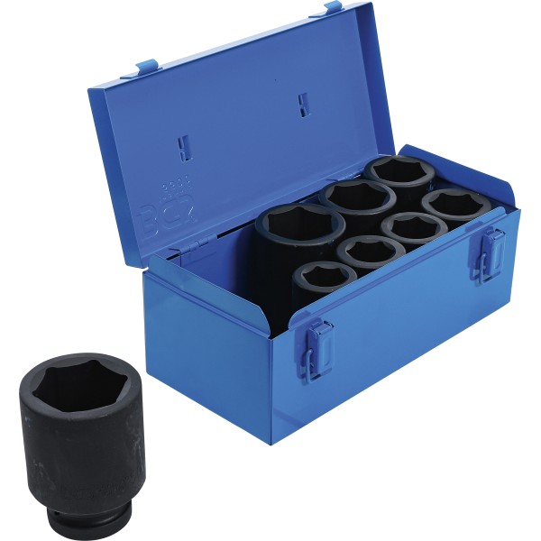 BGS Technic Impact Socket Set, Hexagon, deep | 25 mm (1 BGS Technic Impact Socket Set, Hexagon, deep | 25 mm (1