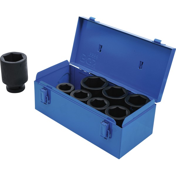 BGS Technic Impact Socket Set, Hexagon, deep | 25 mm (1 BGS Technic Impact Socket Set, Hexagon, deep | 25 mm (1