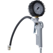 BGS Technic Pistol-Grip Air Inflator | calibrated | 0 - 10 bar