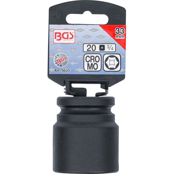 BGS Technic Impact Socket, Hexagon | 20 mm (3/4 BGS Technic Impact Socket, Hexagon | 20 mm (3/4