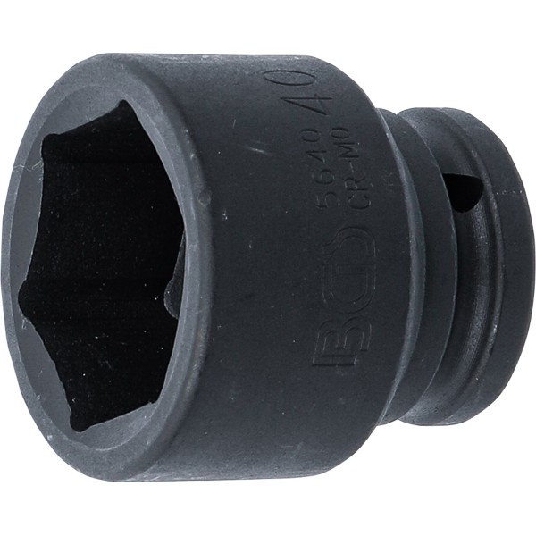 BGS Technic Impact Socket, Hexagon | 20 mm (3/4 BGS Technic Impact Socket, Hexagon | 20 mm (3/4