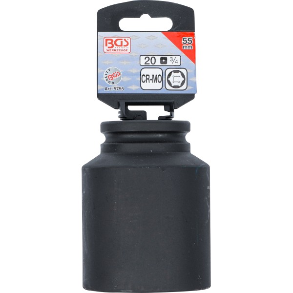 BGS Technic Impact Socket Hexagon, deep | 20 mm (3/4 BGS Technic Impact Socket Hexagon, deep | 20 mm (3/4