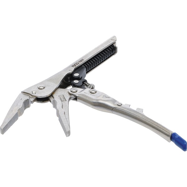 BGS Technic Automatic Locking Long Nose Grip Pliers | 190 mm BGS Technic Automatic Locking Long Nose Grip Pliers | 190 mm