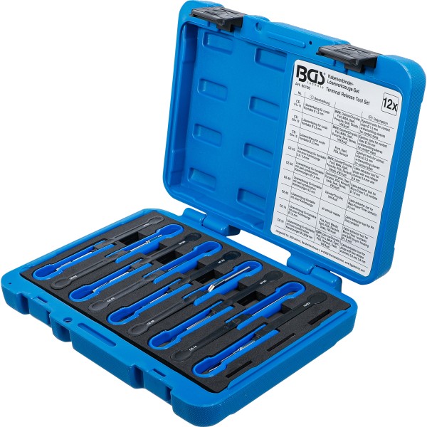 BGS Technic Cable Splice Release Tool Set | universal | 12 pcs. BGS Technic Cable Splice Release Tool Set | universal | 12 pcs.