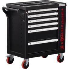 BGS Technic Workshop Trolley | 6 Drawers | 1 Side Door | empty