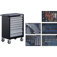 BGS Technic Workshop Trolley | 7 Drawers | with 246 Tools