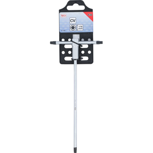 BGS Technic Screwdriver with Sliding T-Handle | T-Star (for Torx) | T30 BGS Technic Screwdriver with Sliding T-Handle | T-Star (for Torx) | T30