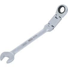 BGS Technic Double-Joint Ratchet Combination Wrench | adjustable | 18 mm