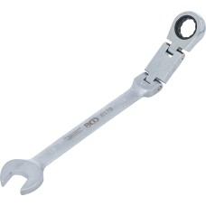 BGS Technic Double-Joint Ratchet Combination Wrench | adjustable | 19 mm