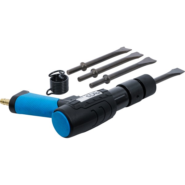 BGS Technic Pneumatic Chisel Hammer Set | with Quick Release Chuck | 10 mm BGS Technic Pneumatic Chisel Hammer Set | with Quick Release Chuck | 10 mm