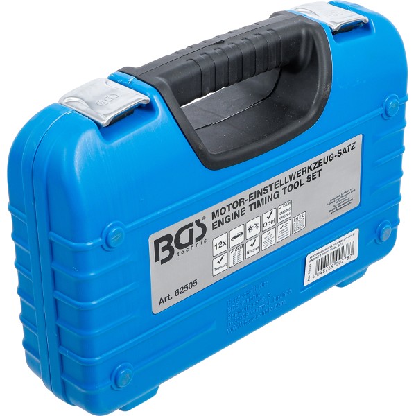 BGS Technic Engine Timing Tool Set | for Renault, Opel, Nissan | 12 pcs. BGS Technic Engine Timing Tool Set | for Renault, Opel, Nissan | 12 pcs.