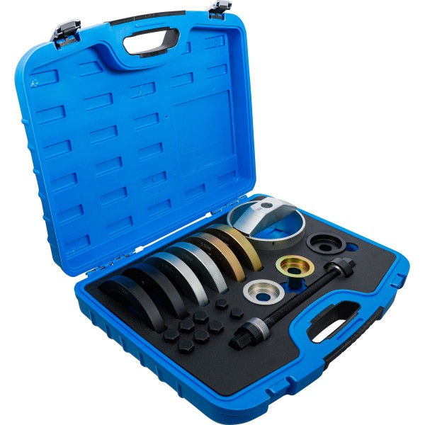 BGS Technic Wheel Bearing Hub Unit Installing Tools Set | for VAG | Bearing unit Ø 62, 66, 72 mm BGS Technic Wheel Bearing Hub Unit Installing Tools Set | for VAG | Bearing unit Ø 62, 66, 72 mm
