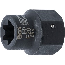 BGS Technic Brake Calliper Socket | E-Type (for Torx) | for MAN, TGL | 30 mm Drive | E20