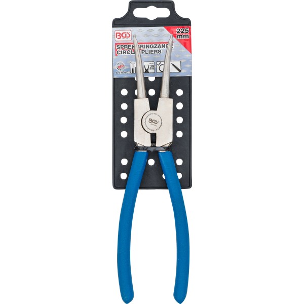 BGS Technic Circlip Pliers | straight | for outside Circlips | 225 mm BGS Technic Circlip Pliers | straight | for outside Circlips | 225 mm