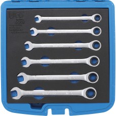 BGS Technic Ratchet Combination Wrench Set | 8 - 13 mm | 6 pcs.