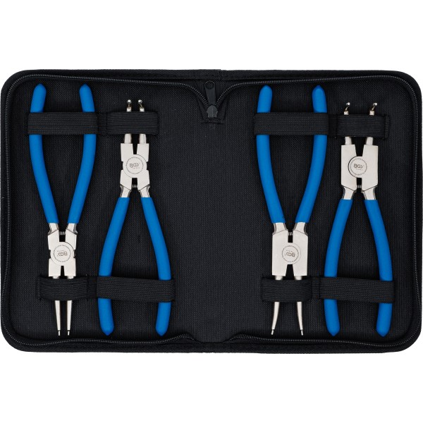 BGS Technic Circlip Pliers Set | 225 mm | 4 pcs. BGS Technic Circlip Pliers Set | 225 mm | 4 pcs.