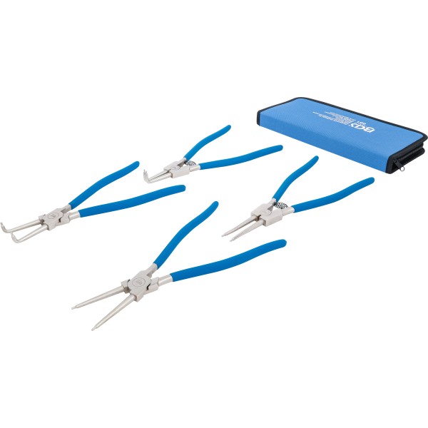 BGS Technic Circlip Pliers Set | 300 mm | 4 pcs. BGS Technic Circlip Pliers Set | 300 mm | 4 pcs.