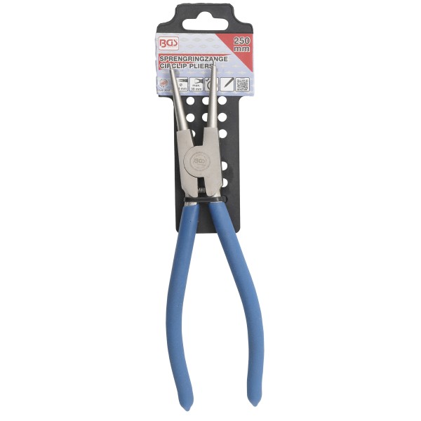 BGS Technic Circlip Pliers | straight | for outside Circlips | 250 mm BGS Technic Circlip Pliers | straight | for outside Circlips | 250 mm
