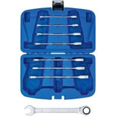 BGS Technic Ratchet Combination Wrench Set | 8 - 19 mm | 8 pcs.
