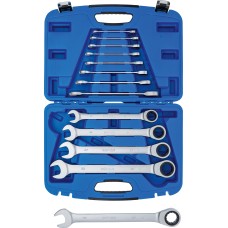 BGS Technic Ratchet Combination Wrench Set | 8 - 32 mm | 13 pcs.