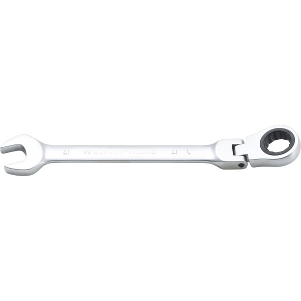 BGS Technic Ratchet Combination Wrench | adjustable | 17 mm BGS Technic Ratchet Combination Wrench | adjustable | 17 mm