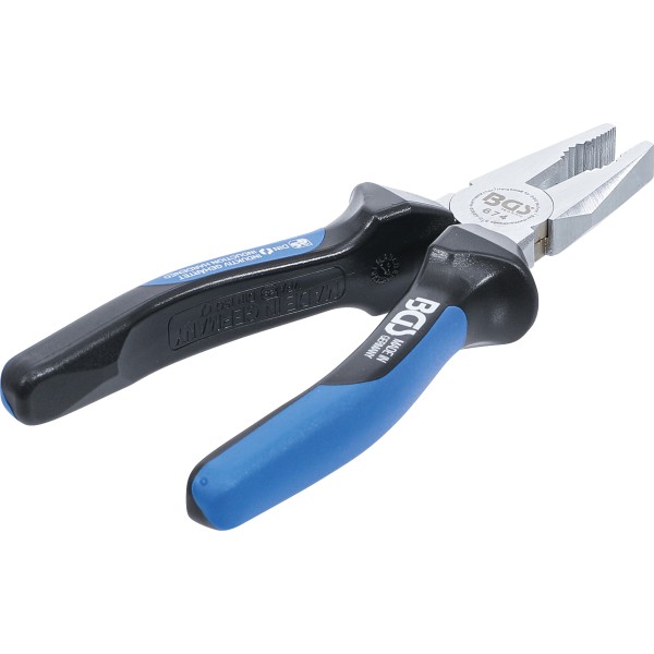 BGS Technic Combination Pliers | with Facet and Cutting Edge | 180 mm BGS Technic Combination Pliers | with Facet and Cutting Edge | 180 mm