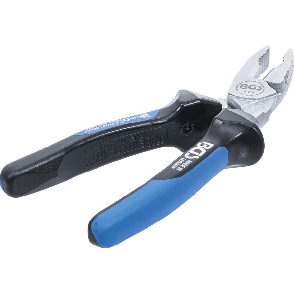 BGS Technic Heavy Duty Combination Pliers | with cutting Edge | Evo Plus | 190 mm BGS Technic Heavy Duty Combination Pliers | with cutting Edge | Evo Plus | 190 mm